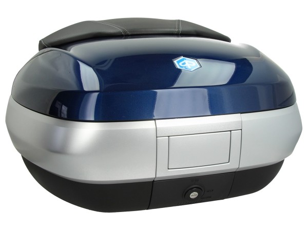 Top Case 50 l, blu (XD2_blue planet 233/A) per Piaggio MP3 400 / 500 HPE 2020-2021
